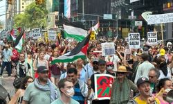 New York’ta on binlerce kişilik İsrail protestosu