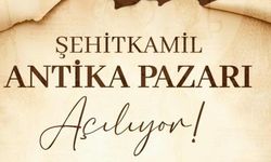 Şehitkamil Antika Pazarı kapılarını açıyor