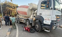 Gaziantep’te motosiklet sürücüsü ölümden kıl payı kurtuldu! O anlar kamerada...