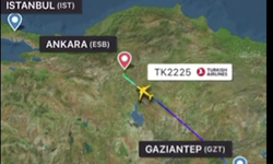 Gaziantep uçağında yangın paniği: Uçak Ankara’ya divert etti