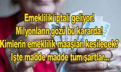 Emeklilik iptali geliyor! Milyonların gözü bu kararda! Kimlerin emeklilik maaşları kesilecek? İşte tüm şartlar