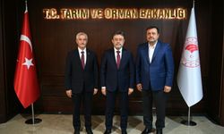 Fedaioğlu ve Tahmazoğlu’ndan önemli ziyaret! Bakan Yumaklı’ya gittiler…