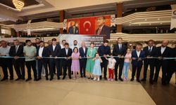 Şahinbey yaz okulu kursiyerlerinin el emeği sergisi açıldı