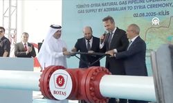 Suriye’ye doğalgaz akışı başladı…