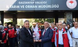 Gaziantep Tarım ve Orman İl Müdürlüğünde devir teslim! Karayılan veda etti!