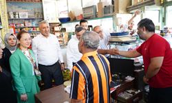 Milletvekili Bakbak esnafın talepleri dinlendi