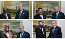 Cumhurbaşkanı Erdoğan'dan Katar'ın başkenti Doha'da yoğun diplomasi trafiği