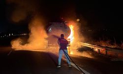 Gaziantep – Osmaniye yolunda feci kaza! Akaryakıt tankeri kül oldu