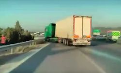 Gaziantep otoyolunda zincirleme kaza! (VİDEO HABER)