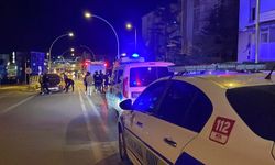 Üst geçitte korkutan kaza!