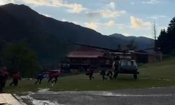 Rize'de sağanak alarmı! Turistler helikopterlerle tahliye ediliyor