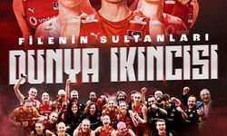 A Milli Kadın Voleybol Takımı, dünya ikincisi oldu