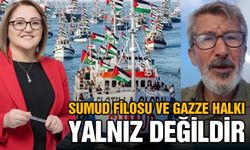 Fatma Şahin’den Sumud Filosu’na tam destek! Gazze Halkı ve Sumud Filosu yalnız değildir!