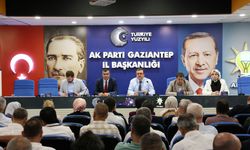 AK Parti Gaziantep İl Yönetimi toplandı! Durmadan çalışıyoruz