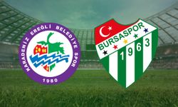 CANLI | Ereğli Belediye- Bursaspor maçını canlı izle (Maç Linki)