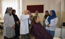Şahinbeyli kadınlar meslek öğreniyor