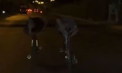 Gaziantep trafiğinde şok görüntüler! Canlarını hiçe saydılar!