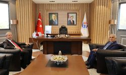 GAÜN’de önemli görüşme! İş birliği imkânları değerlendirildi
