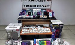 Gaziantep’te 1 milyonluk gümrük kaçağı malzemeye jandarma engeli