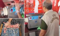 Gaziantep’te şok görüntüler! Kıyma alırken iki kez düşünün! Öyle bir düzenek kurmuşlar ki…