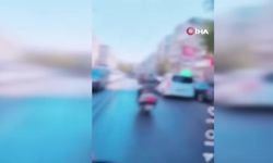 Yayalara korku dolu anlar yaşattı! Görüntüleri paylaşınca yakayı ele verdi: Video haber...