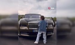 Zayn lüks araçla tozu dumana kattı! Yüz binlerce beğeni aldı: Video haber...
