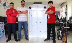 Gaziantepli öğrenciler pedal çevirerek elektrik üretiyor