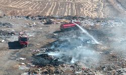 Gaziantep’te çöplük alanda yangın! Ekiplerden anında müdahale…