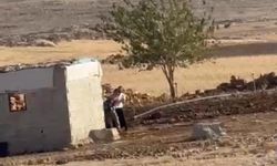 İki aile arasındaki silahlı çatışma kamerada