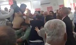 CHP ilçe kongresinde kavga çıktı