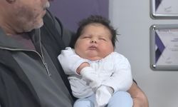 Türkiye’nin en büyük bebeği dünyaya geldi! Doktorları bile şaşırttı