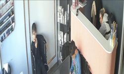 Güzellik merkezinde şok hırsızlık! Kendisini uyaran çocukları iterek kaçtı