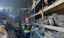 Gaziantep'te facianın eşiğinden dönüldü: İş yerinde yangın