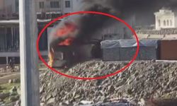 İnşaatta korku dolu anlar! İş makinesi operatörünün hamlesi faciayı önledi...