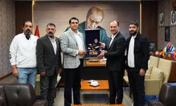 Gaziantep esnafı festivale hazırlanıyor! Katmerci ve Yönetiminden Yılmaz’a ziyaret