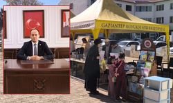 İşçimen, hayır çarşısını ziyaret etti! Stant kuranlara destek oldu