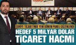 Gaziantep’te Suriye ticaretinde yeni dönem paneli düzenlendi