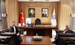 GAÜN’de önemli ziyaret! Milletvekili Bozatlı Rektör Doğan’ı ziyaret etti