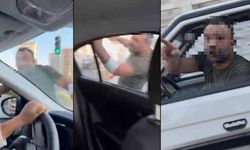Trafikte dehşet saçtı! Tartıştığı kadınların otomobilini yumrukladı: Video haber…