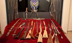 Gaziantep Emniyetinden şok baskın! Evden adeta cephanelik çıktı!