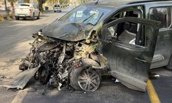 Gaziantep'te trafik kazası: Sürücü yaralandı