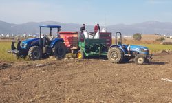Gaziantep'teki İslahiye Ovası'nda buğday ekimine başlandı
