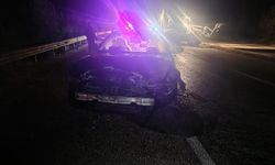 Belediye Başkanı'nın makam aracı domuz sürüsüne çarptı!