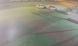 Aracın sağından geçmeye çalışınca ortalık savaş alanına döndü! Faciadan kılpayı