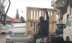 Gaziantep trafiğinde şok görüntü! İşte o anlar…