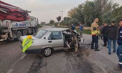 Feci kaza! Otomobil hurdaya döndü...