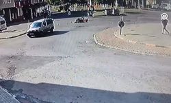 Gaziantep’te kaza anı kamerada! İşte yaşananlar