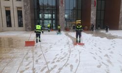 Şehitkamil’de kar seferberliği! Kesintisiz mücadele devam ediyor