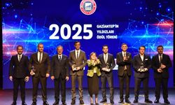 Gaziantep'in Yıldızları Ödüllendirildi