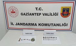 Gaziantep'te tarihi eser kaçakçılarına operasyon: 3 Şüpheli gözaltına alındı